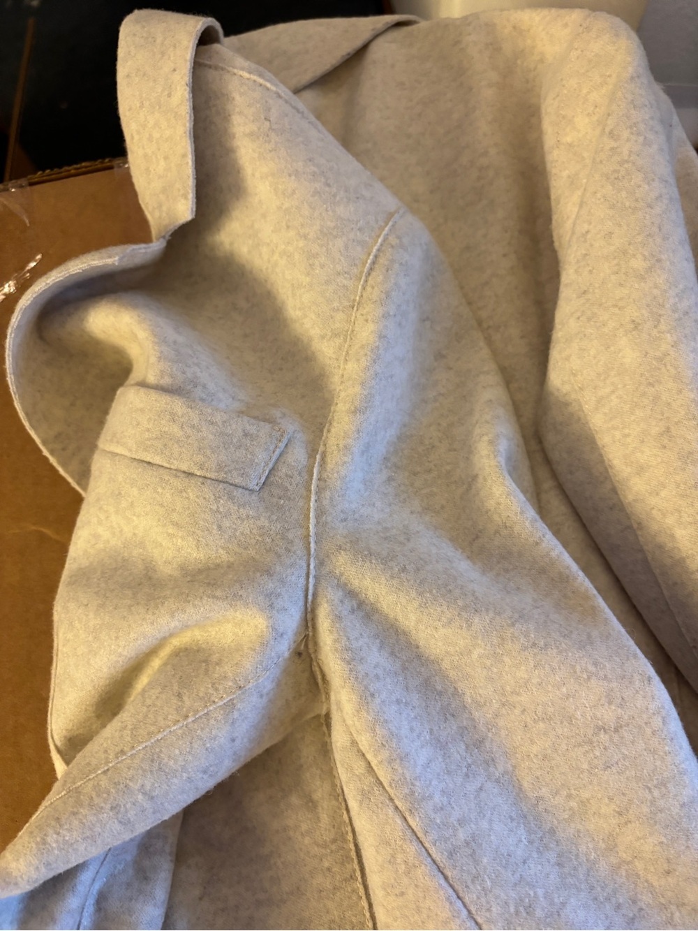 Eleventy Italian wool Light tan Women's Blazer Jacket - Classic Tailored size 40 - Picture 6 of 14